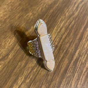 Adjustable Gold Band Ring